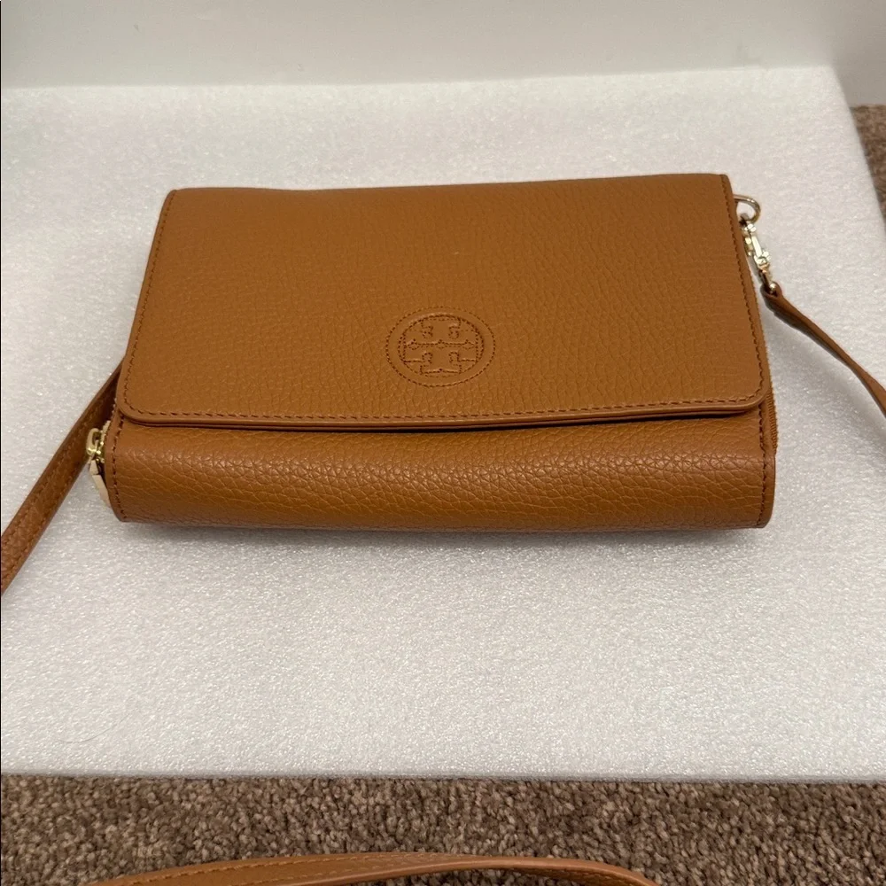 Tory Burch brown Leather Crossbody Bag - Picture 6 of 8